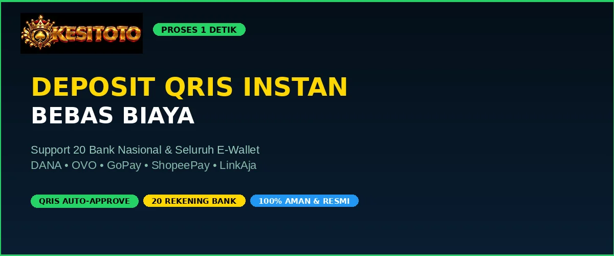 Deposit QRIS Instan KESITOTO